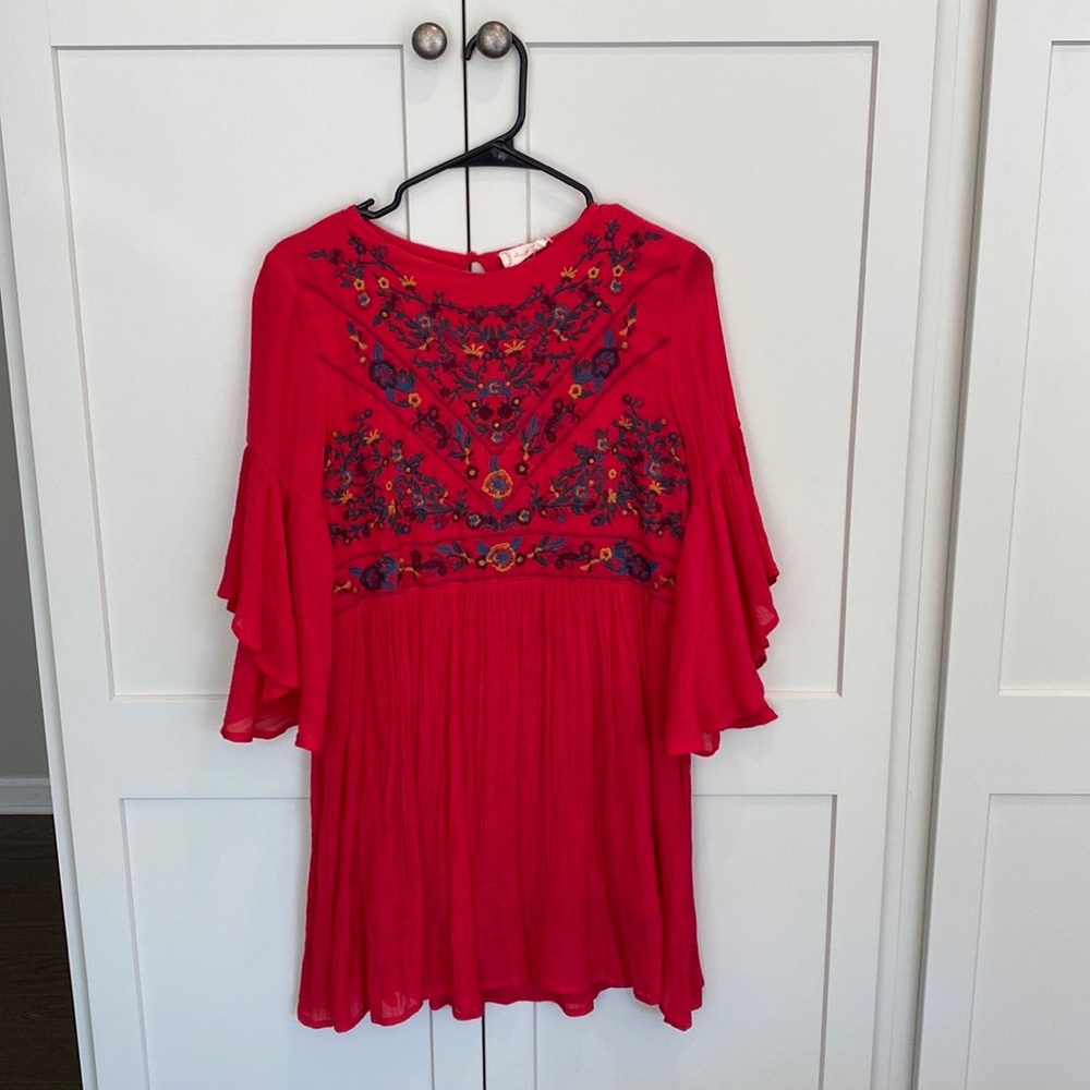 Red Altar’d State Mosaic Dress.